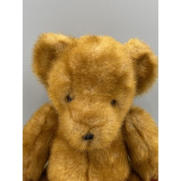 Dan Dee Teddy Bear Brown Mohair Style 12" Plush Collectors Choice Stuffed Animal - Picture 3 of 8